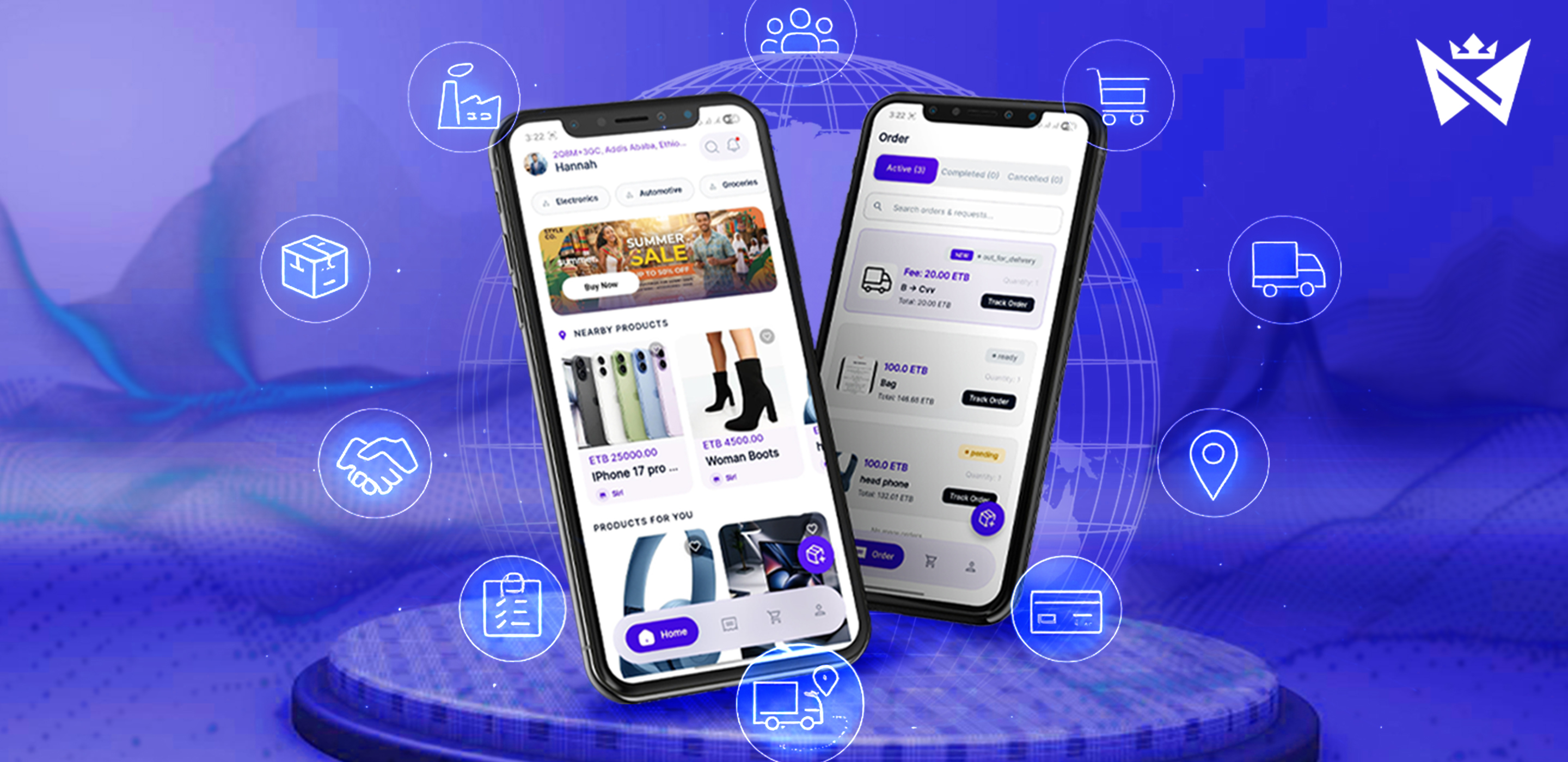 Noble Lemat Marketplace and Delivery